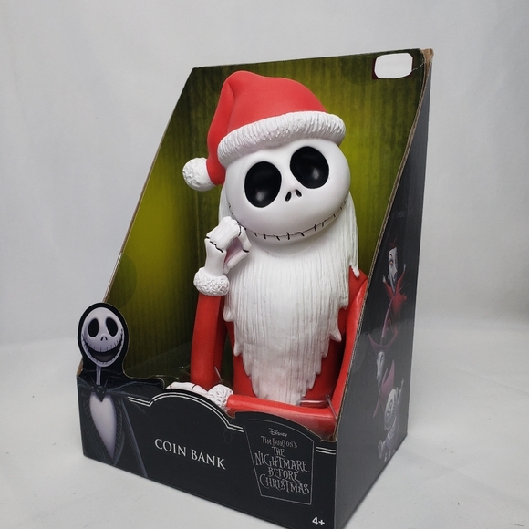 Jack SKELLINGTON Christmas coin bank